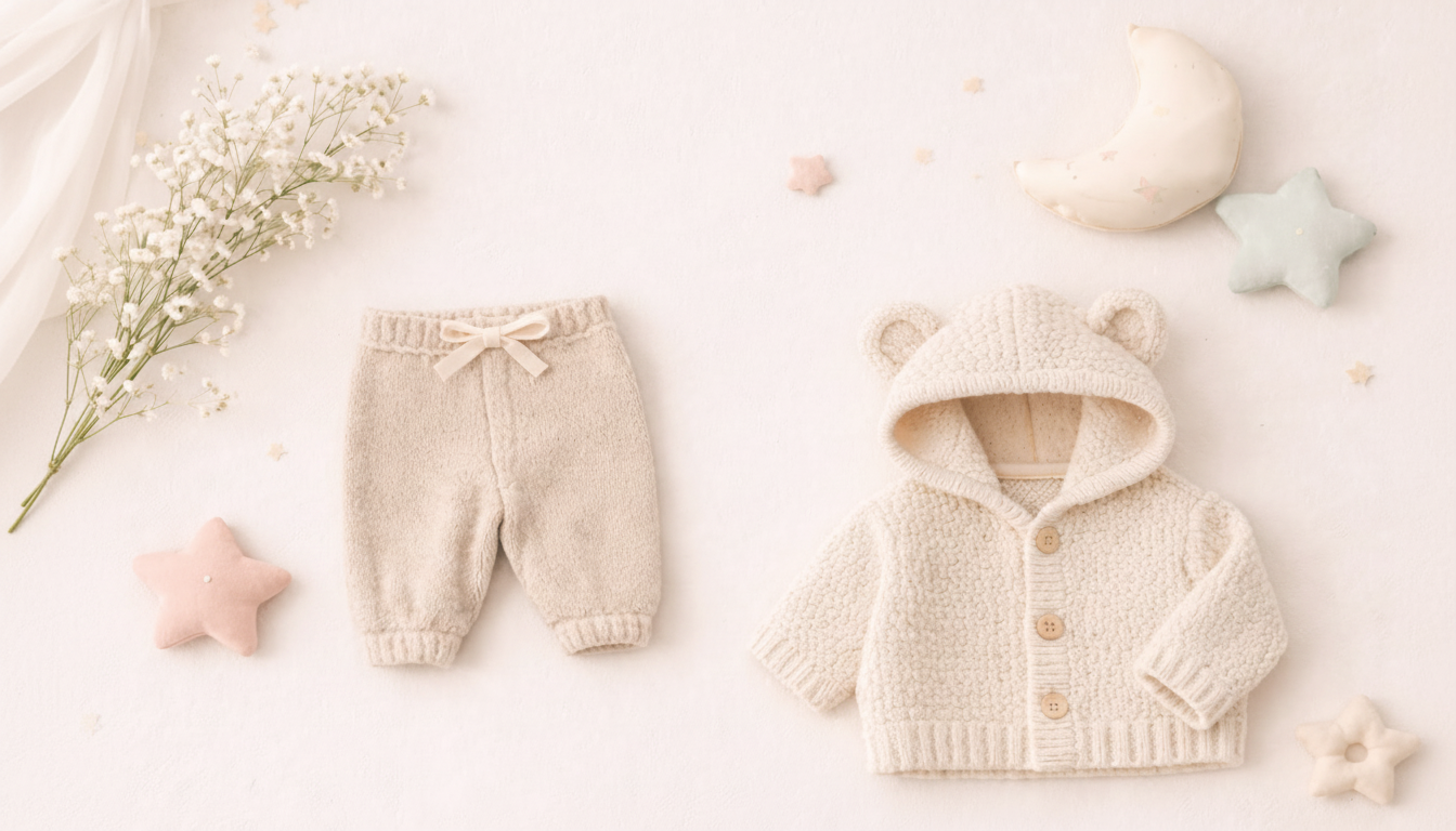 Myke babyklær i naturlige materialer